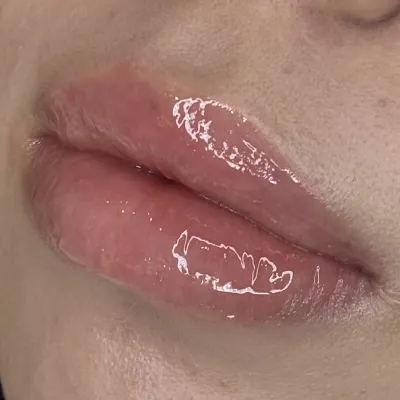 リップアートメイク2回目1ヵ月後